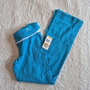 So Jenni by Jennifer Moore girls size Small Tuscan Teal pull on pants NEW